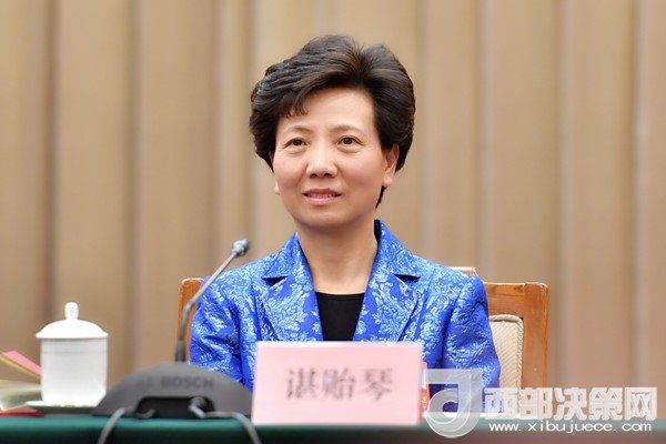 全國人大代表、貴州省委副書記、省長諶貽琴發(fā)言