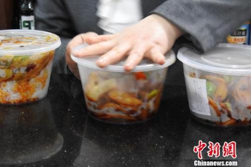 包裝外賣。受訪者供圖