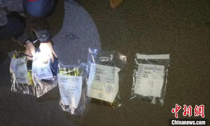 圖為云南警方查獲的毒品。　云南省公安廳供圖 攝